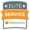 Hall's Landscaping HomeAdvisor Elite Service Badge